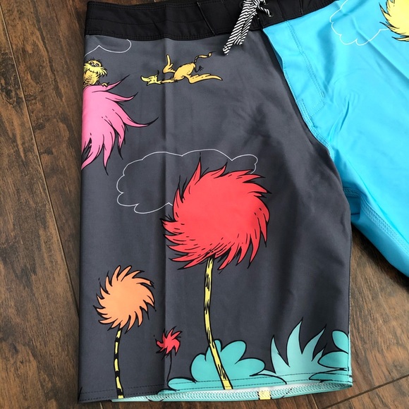 Billabong Dr. Seuss Lorax Sundays Pro Boardshorts - Picture 7 of 15